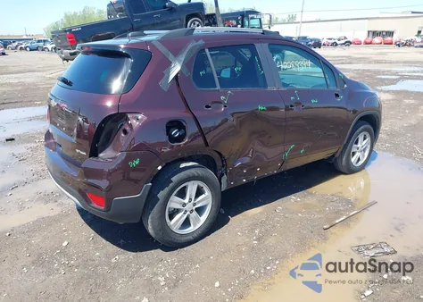 2021 Chevrolet Trax Awd Lt из США, поврежденный, VIN KL7CJPSB7MB359385